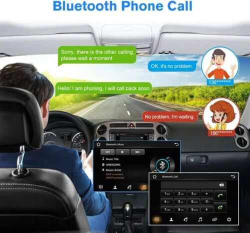 2G+64GB 7" Autoradio Android 13 Für VW GOLF 5 6 Passat Tiguanmit GPS Navi FM RDS - Bild 3 von 12