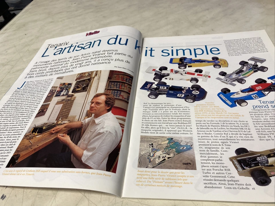 Modellismo Auto N° 19 Viste Tenariv F550 Manranello, Solido 4CV, Corgi Etc - Immagine 3 di 4