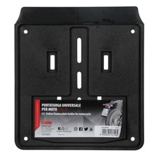 PORTA TARGA PER MOTO UNIVERSALE TARGHE MOTORI PORTATARGA 188x208 mm SCOOTER NEW