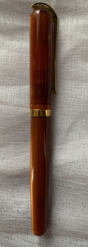 Visconti 1st Ed. Amber Pericle Convertible Pen RARE in Orig Box