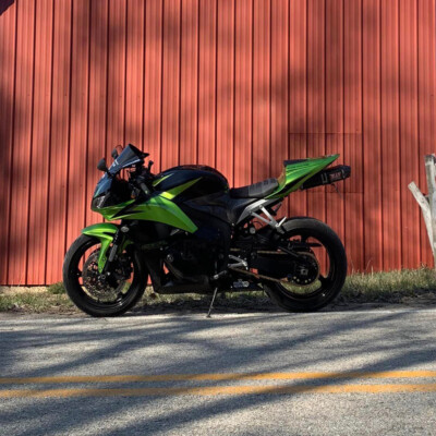 NT Injection Black Green Plastic Fairing Fit for Honda 2009-2012 CBR 600RR v040