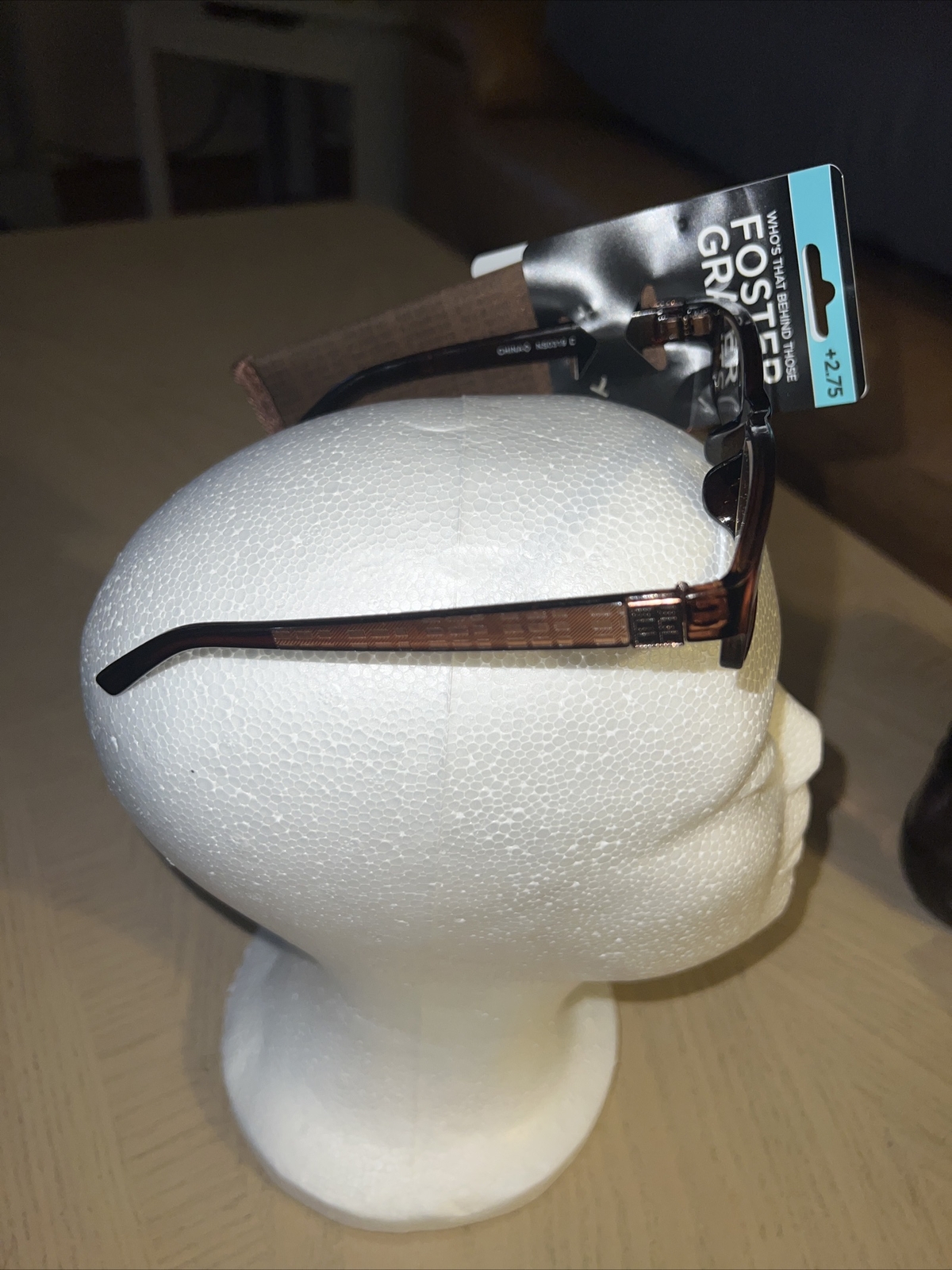 FOSTER GRAND READING GLASSES +2.75 W/ MATCHING SOFT CASE