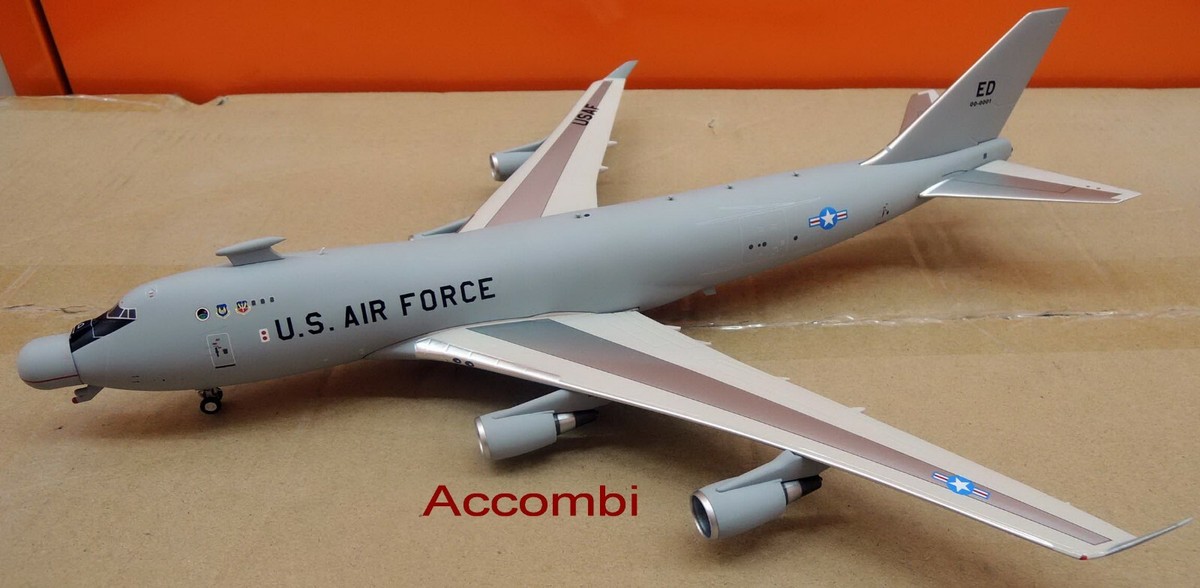 Inflight 200 UASF YAL-1A 747-4G4F Airborne Laser Gemini 200