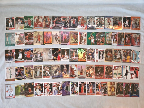 Lot of 77 Atlanta Hawks Cards, Inserts Parallels Rookies Mix Trae Okongwu Hunter