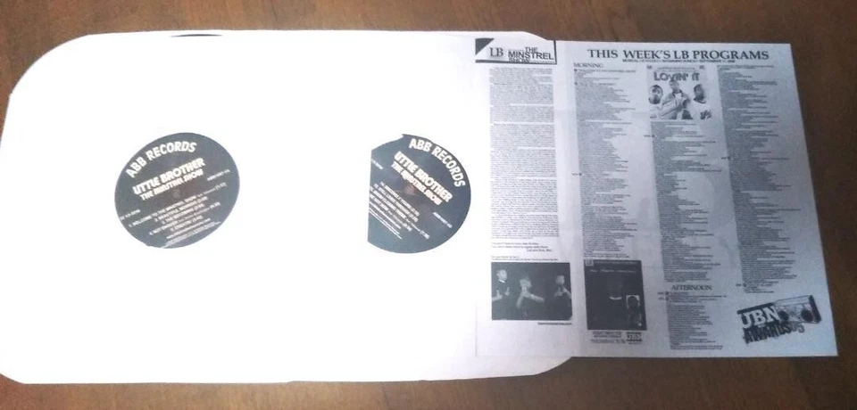 Little Brother / The Minstrel Show 2005 US BLACK 2LP ABB Records ABB 10671 Elzhi - Image 3 of 4