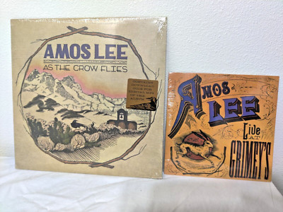 Amos Lee Vinyl Bundle - As the Crow Flies 10-Inch & Live at Grimey's 7-Inch