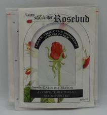Access Silk Luster Rosebud Silk Thread Thread Needlepoint Kit 6410 NEW open pkg