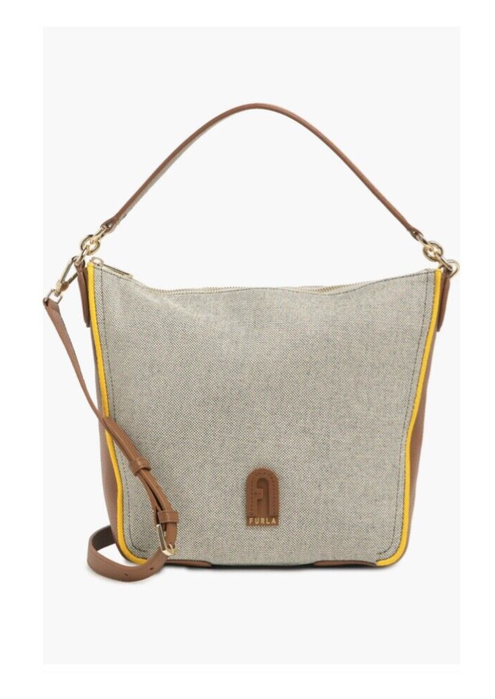 FURLA ATENA M HOBO BAG ブラウン レザー 2WAY FURLA | Atena Hobo Bag Crossbody Satchel | eBay