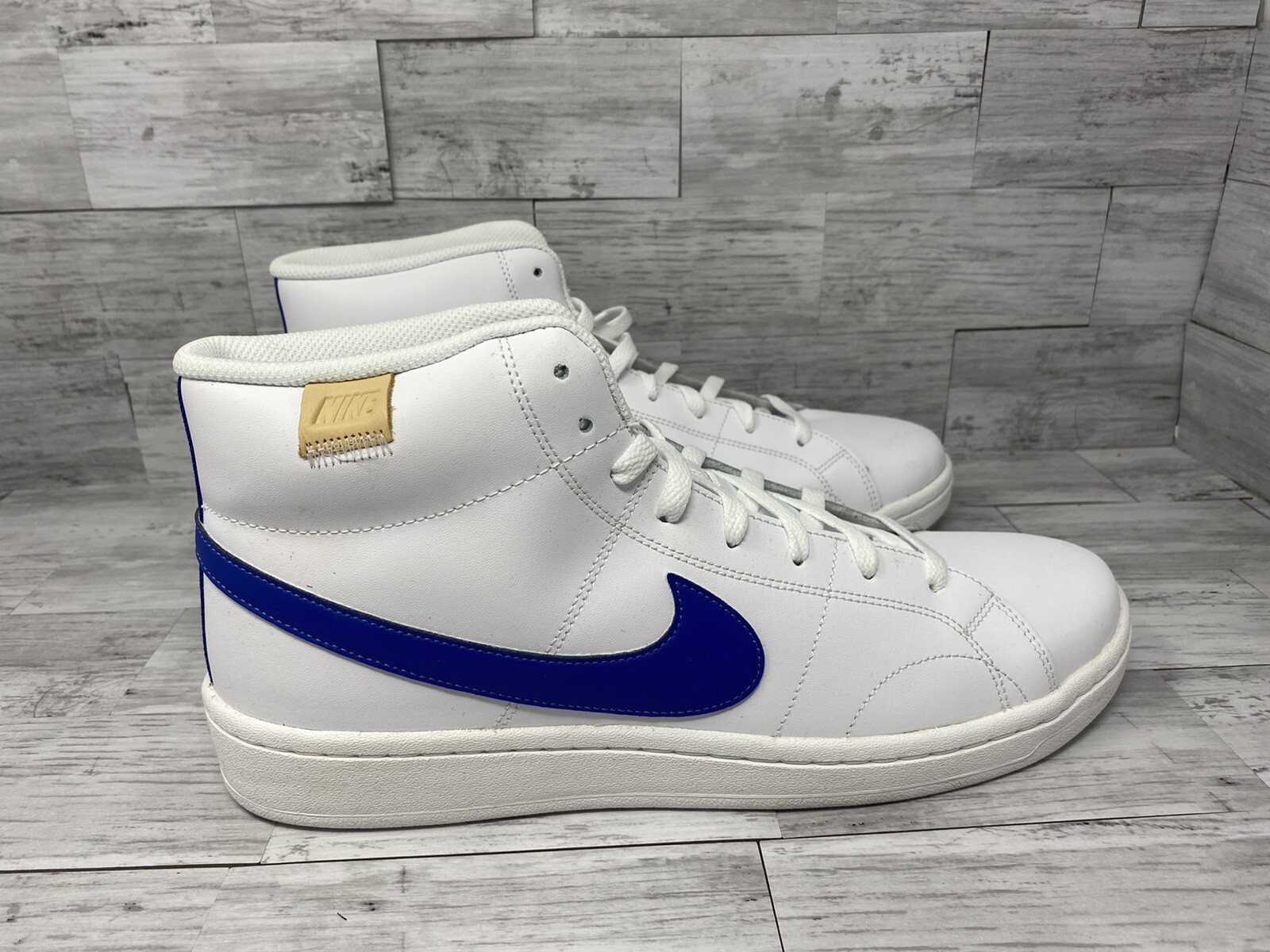 Size 12 - Nike Court Royale 2 Mid White 
