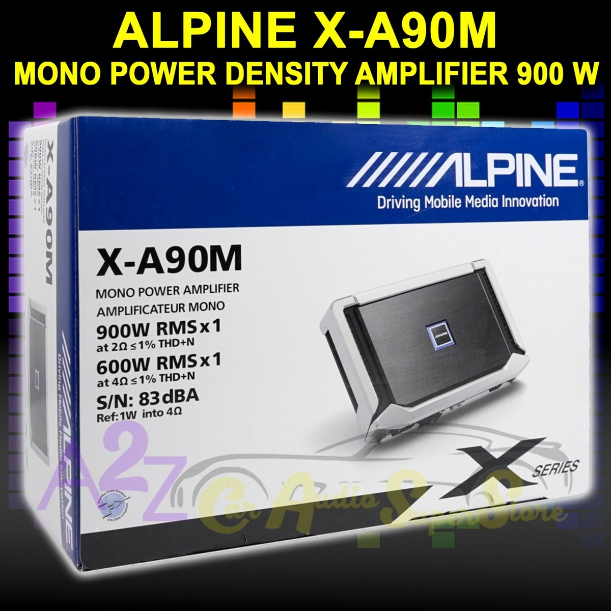 Alpine R-A60F Ampli 4 Canali Serie Hi-Res Audio | Amplificatori - 4 Ca - Foto 5