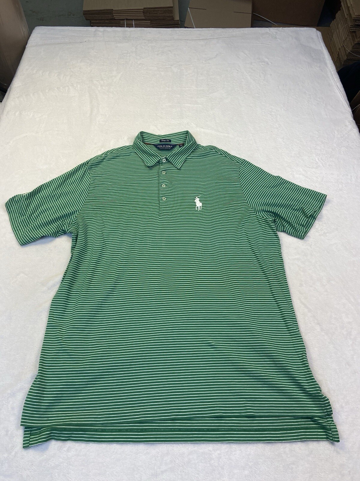 Polo Golf by Ralph Lauren 100% Pima Vintage Lisle Big Pony Shirt Sz XXL