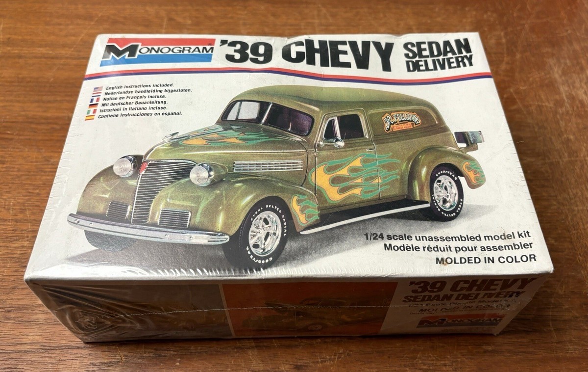 Monogram 1/24 '39 Chevy Sedan Delivery 1978 Issue Sealed | eBay