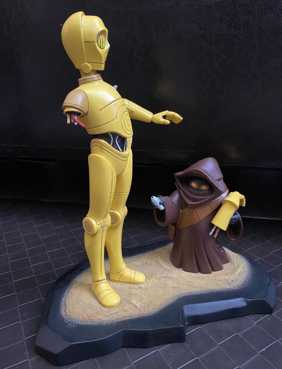 スターウォーズ C-3PO 限定 フィギュア ジェントルジャイアント Threepio Animated Maquette Gentle Giant Jawa And C-3PO | eBay