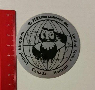 Decal/Decal: FLEXcon Company Inc. United Kingdom Canada Holland (24021713)