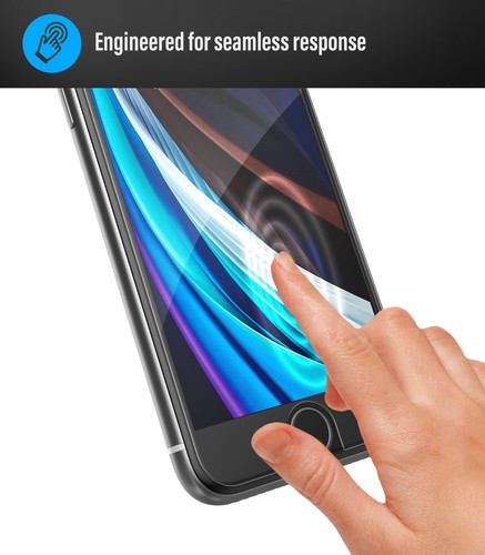 iPhone SE 2022 / 2020 / 8 Matte Screen Protector Anti Glare Tempered Glass Guard - 第 3/6 張圖片