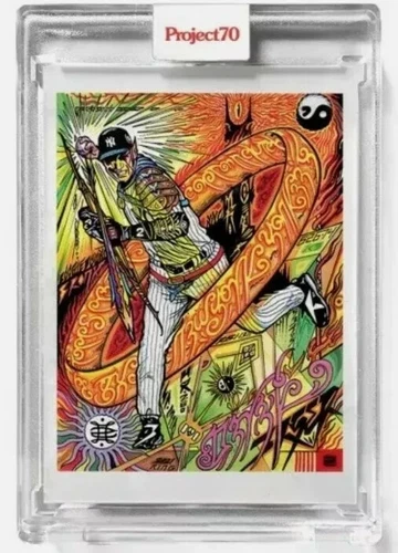 2021 Topps Project70® Card 727 Derek Jeter by JK5 -Free Shipping!