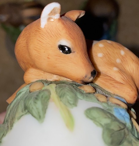 Vintage 1983 Franklin Mint Set Of 12 Baby Woodland Animal Bells READ - Picture 9 of 11