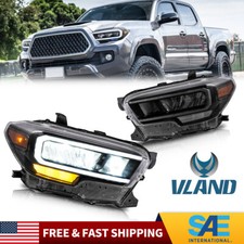Vland Reflector Headlights Fit Toyota Tacoma 2016-2021 2017 2018 2019 Sr5 Trd Sr Vland Reflector Headlights Fit Toyota Tacoma 2016-2021 2017 2018 2019 Sr5 Trd Sr