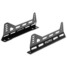 Momo Motorsport Black Steel Side Mount Seat Brackets - Universal Momo Motorsport Black Steel Side Mount Seat Brackets - Universal