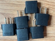6-Pack Black Europe/USA/adaptor. Condition New.