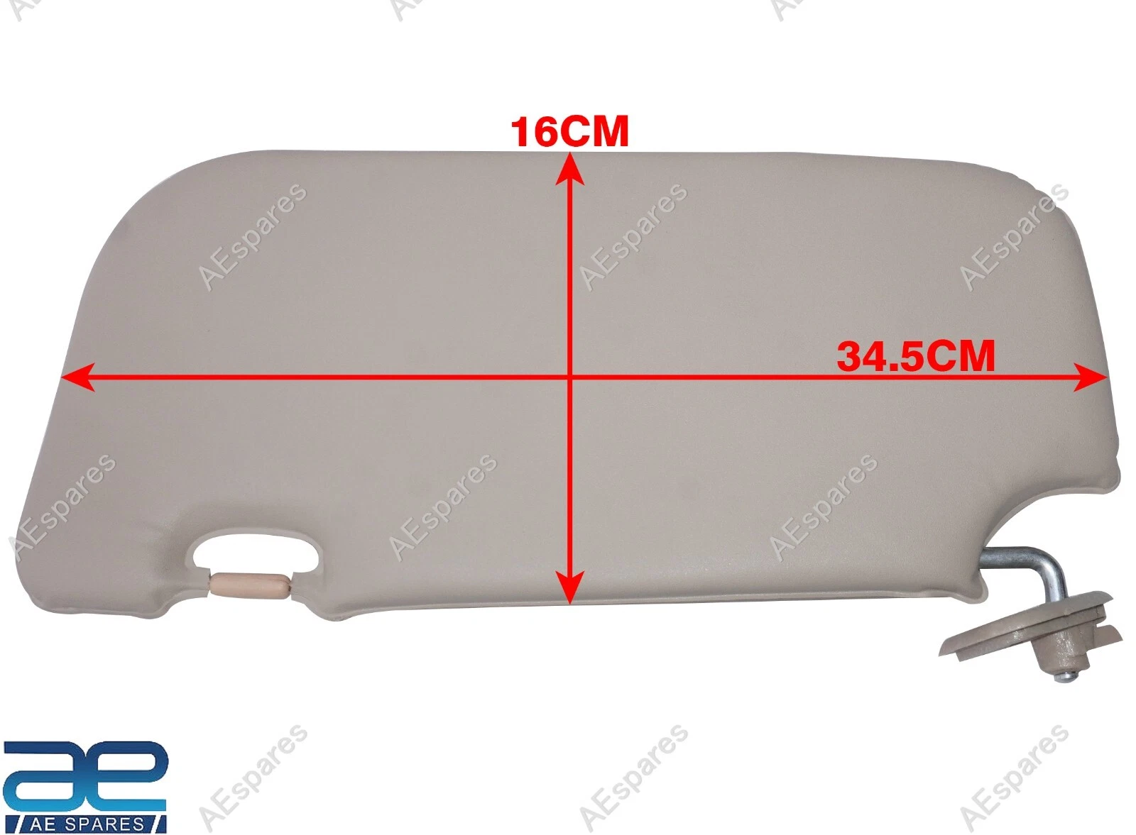 Sun Visor Set Left & Right For Hyundai i10 2007-2013 view 2