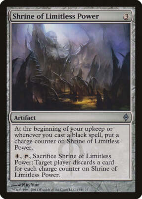 Shrine of Limitless Power [New Phyrexia] Magic MTG