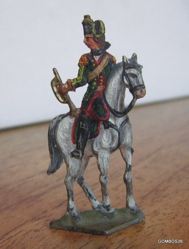 Figurine étain Plat Zinnfiguren - Le Sultan à Cheval - Cavalerie 30mm
