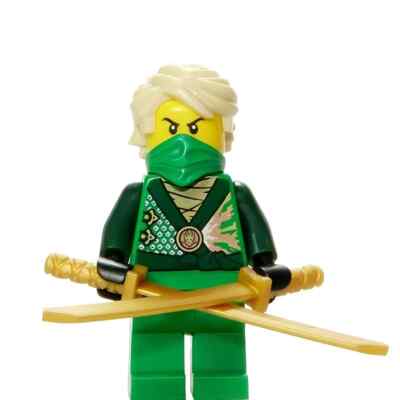 MOC Lego Minifig Figurine: Ninjago Techno Lloyd Jay Fast Shipping