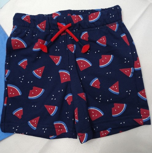 Cat & Jack Boy Girl Toddler Kid Watermelon 2pc Short Set Multi Sizes New w/Tags - Picture 4 of 7