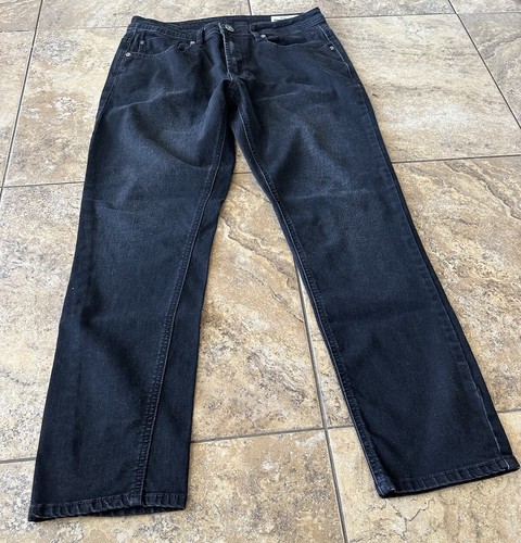 Buffalo David Bitton 32 x 30 Archer Slim Stretch Black Flex Denim Mens Jeans - Picture 2 of 7