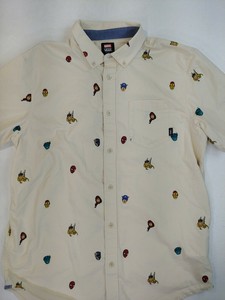 vans marvel button up