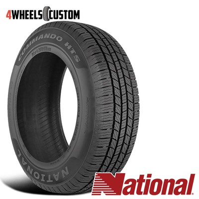 1 X New National Commando HTS 265/70R17 115T Tires