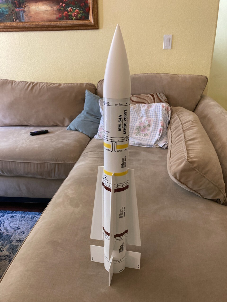 Aim 54 Phoenix Missile Short Kit For Bt 2 56 Or T80h Rocket Tube Ebay