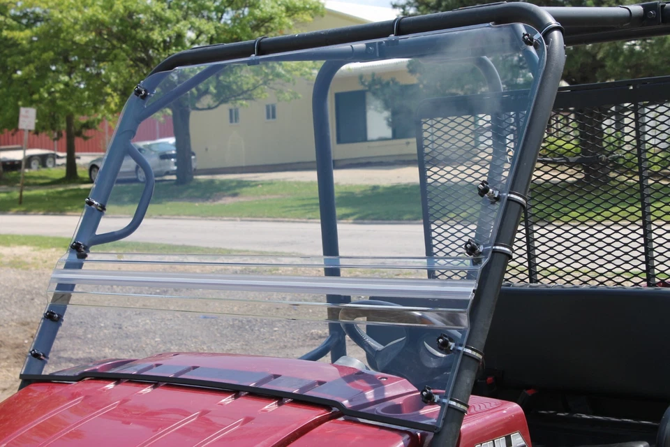 A&M Fold-Up Windshield for Kawasaki Mule 4000-4010 Foto 2 de 4