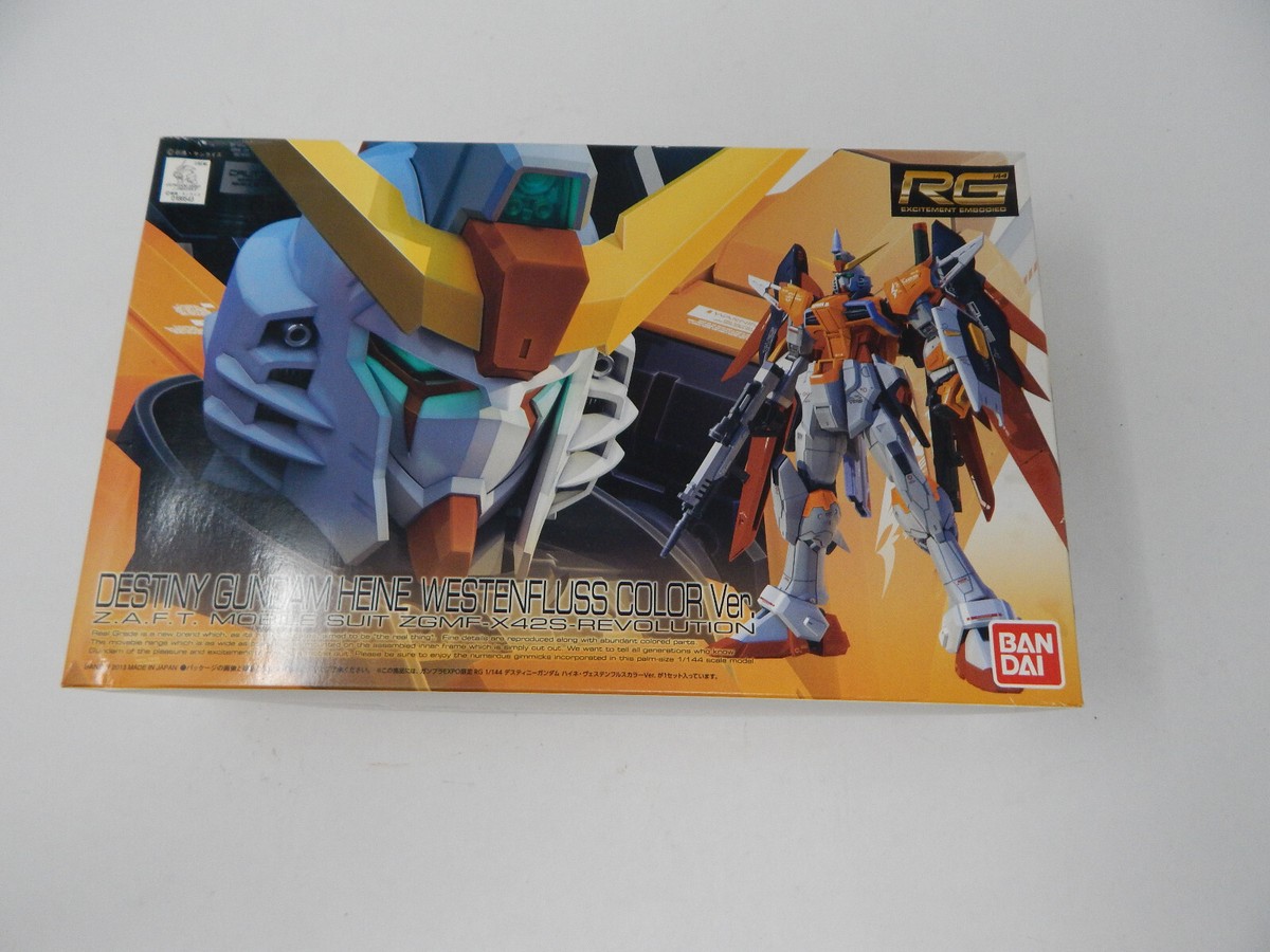 RG Destiny Gundam Heine Color Ver. ガンダム RG 1 144 Model No. Destiny Gundam Heine Color Ver. BANDAI | eBay