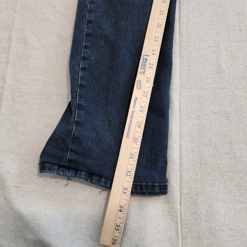 Levis Jeans Mens 32x33* Dark Blue 514 Denim Stretch Slim Straight Fit - Picture 5 of 17