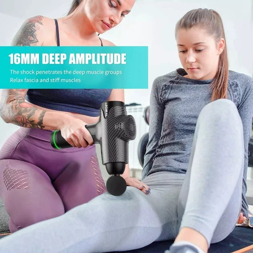 Fascia Massage Gun (6‑head) – Feel Good, Move Easy