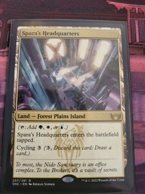 Spara's Headquarters [Streets of New Capenna Prerelease Promos] main image 1