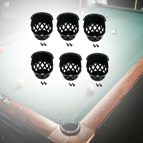 6 Pieces Billiard Pool Table Pockets Billiard Ball Storage Pockets Billiard - Picture 7 of 7