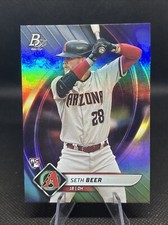 2022 Bowman Platinum Baseball, Base Rookie Card #21 SETH BEER  RC   Diamondbacks