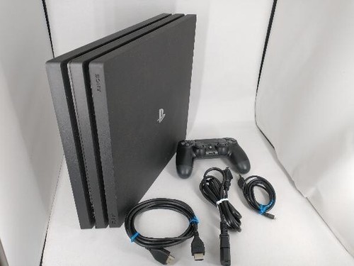 PlayStation 4 PS4 PRO console JET BLACK 1TB CUH-7000BB01 EMS F/S USATO |  eBay