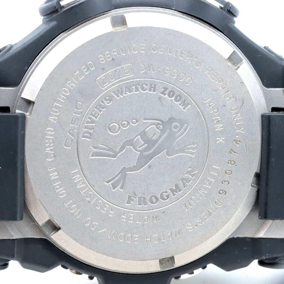 Casio Frogman G-SHOCK DW-9900 Men's Watch Solar Digital Casio Frogman G-SHOCK DW-9900 Men's Watch Solar Digital