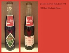 Coca-Cola 10 Oz Bottle - Johnston Coca-Cola Youth Classic 1985 (Make Offer)