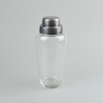 WMF NS Cocktail Shaker - Glas - versilbert - Vintage - alt - Bienenkorb