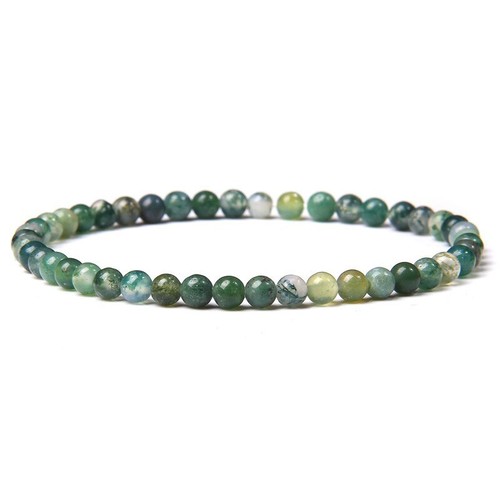 4Mm Stone Beads Energy Bracelet Natural Round Agates Onyx for Women Bracelets - Picture 15 of 168