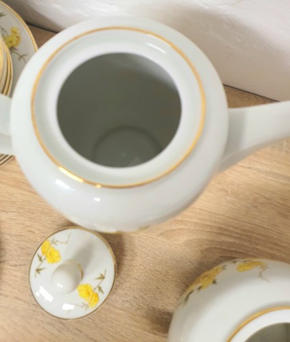Hütschenreuther Juwel Tee Kaffee Service 6 Pers 22 Tlg Vintage Porzellan - Bild 16 von 23