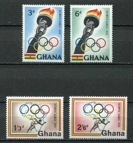 Olympics Ghanaian Stamps