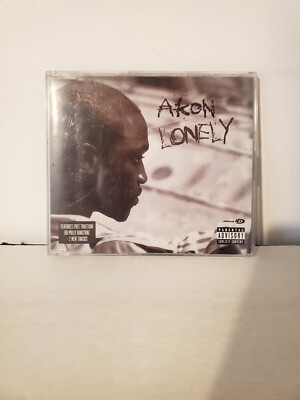 Akon ''Lonely'' CD single (UK Version), 3 trks, (2005), feat: Kardinal Offishall #
