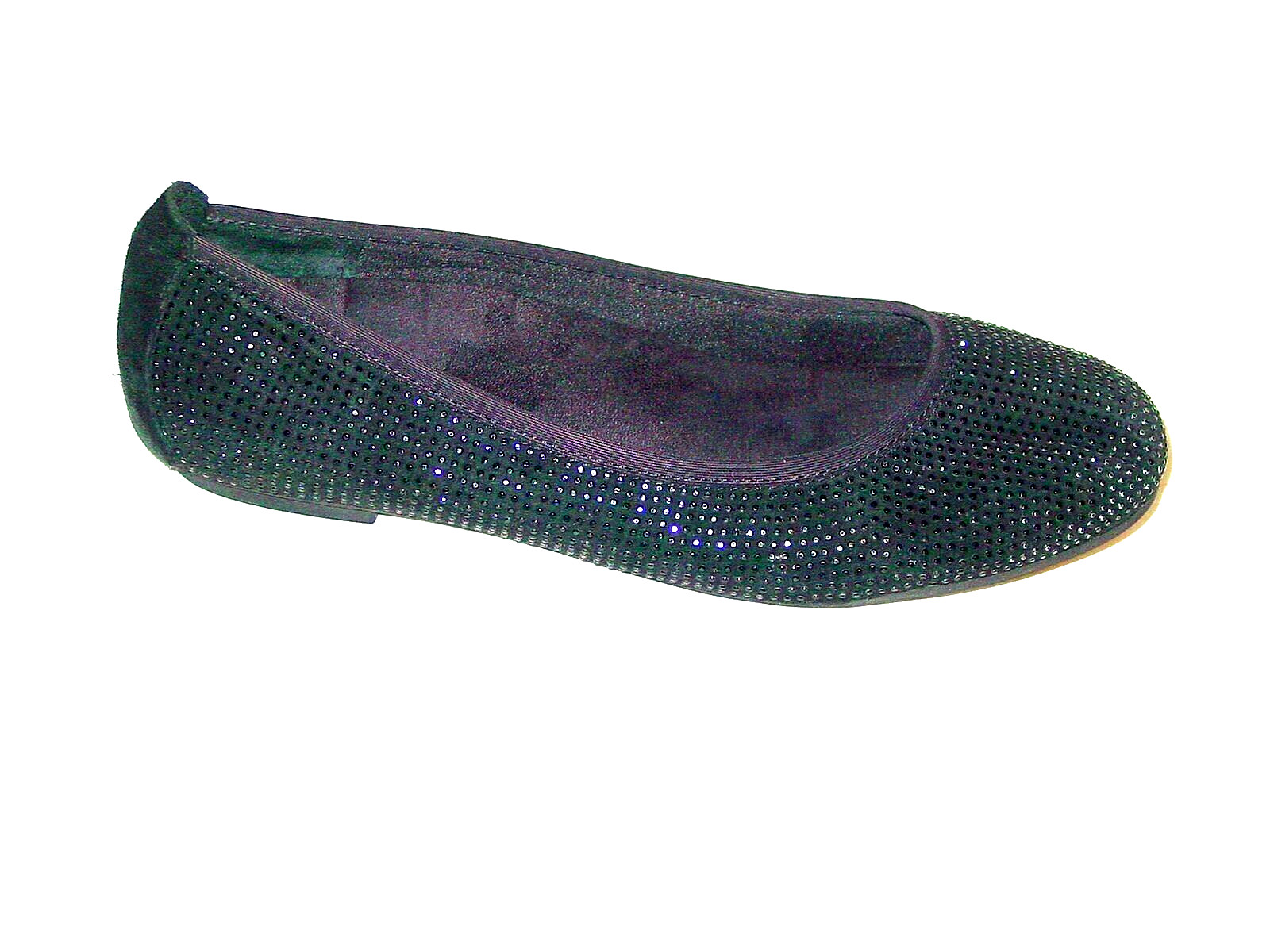 UPSCALE VIONIC STUDDED SHINY RHINESTONE BALLET FL… - image 3