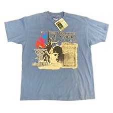 RARE Vintage 1996 Atlanta Centennial Olympics Games 100 Years TShirt XL 90s NWT